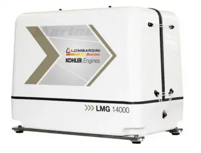 картинка Электроагрегат дизельный судовой 3-фазный в кожухе  LMG14000 15 kВA - 12 kВт  (3000 об/мин)